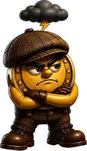 Bob looking grumpy about bills